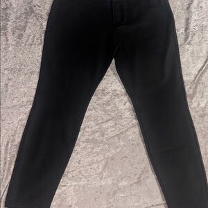 Refuge Jet Black Cropped Jeans